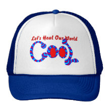 Share it Forward Hat-Let's Heal Our World
