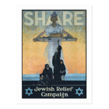 Share Jewish Relief World War I Post Cards