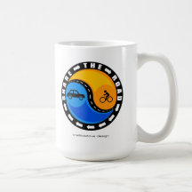 SHARE THE ROAD COFFEE MUGS