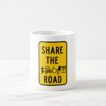 Share the Road Mug
