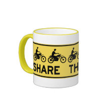 Share the road mugs