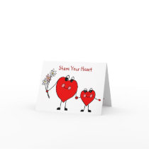 Share Your Heart Valentines Cards