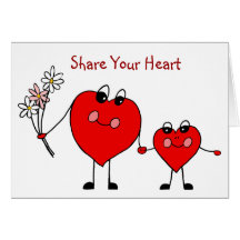 Share Your Heart Valentines Cards
