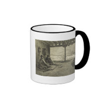 Sharia Lecture at Khosrakh, Dagestan, plate 50 fro Mugs