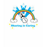 Sharing is Caring t-shirts