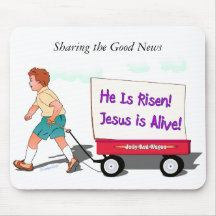 Sharing the Good News (2) Mouse Pads