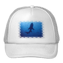 Shark Attack Baseball Hat