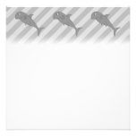Shark Cartoon. Invitations