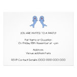 Shark Couple, Dancing. Custom Invitation