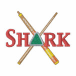 Shark embroidered shirts