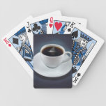 Shark Fin Coffee Bicycle Playing Cards
