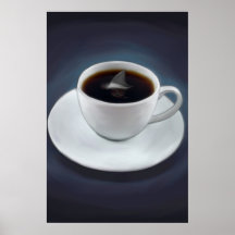 Shark Fin Coffee Print