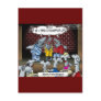 Shark Folk Singers Funny Gifts Tees & Cards Postcard