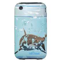 Shark In The Jar iPhone 3 Case-Mate Case