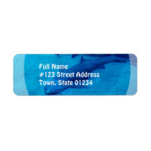 Shark Pair  Mailing Labels
