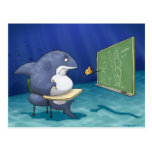 Shark School Postcard