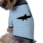Shark Silhouette Doggie Tee Shirt