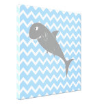 Shark. Stretched Canvas Print