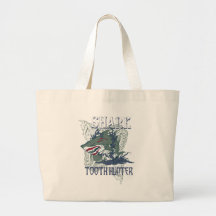 SHARK TOOH HUNTER TOTE BAG