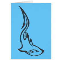 shark-tribal-style-vector cards