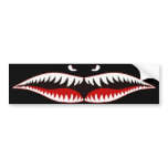 Sharkmouth Bumper Stickers
