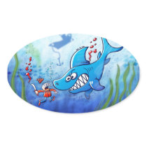 Sharks are Furious, Stop Finning! Sticker