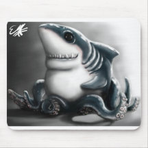 SHARKTOPUS MOUSE PAD