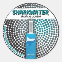 Sharkwater Circle Sticker