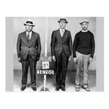 Sharp Dressed Men: 1933 Postcard
