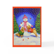 SharPei Christmas Greeting Cards