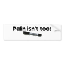 sharpie bumper sticker