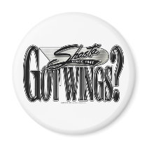 Shasta -- Got Wings? Fridge Magnets