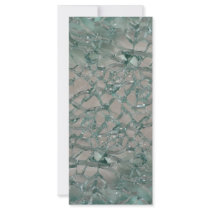 Shattered Glass Background Custom Rack Cards