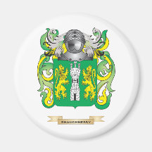 Shaughnessy Coat of Arms (Family Crest) Magnets