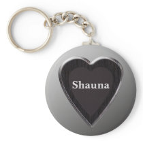 Shauna Heart Keychain by 369MyName