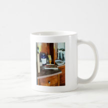 Shaving Brush and Box of Combs Coffee Mugs