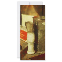 Shaving Brush Custom Rack Card