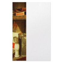 Shaving Brush Stationery Design