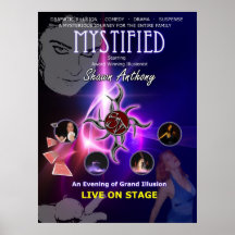 Shawn Anthony Mystified Poster
