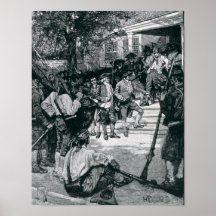Shays's Mob in Possession of a Courthouse Posters