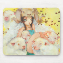 She Bee Ramming Mousepad mousepads