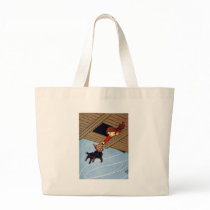 She Caught Toto By The Ear Tote Bag