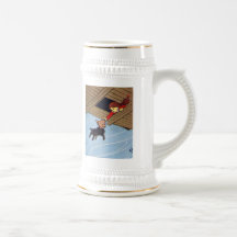 She Caught Toto By The Ear Coffee Mugs