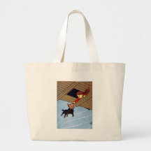 She Caught Toto By The Ear Tote Bag