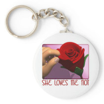 She Loves Me Not Gifts Key Chains