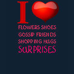 She Loves Surprises Top t-shirts