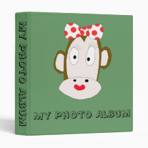 She-Monkey Photo Album Binder Template
