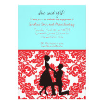 She said YES! Personalized Invitation