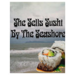 She Sells Sushi by the Seashore Custom Letterhead