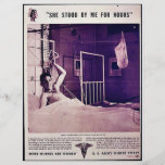 She Stood By Me For Horse Flyer Design